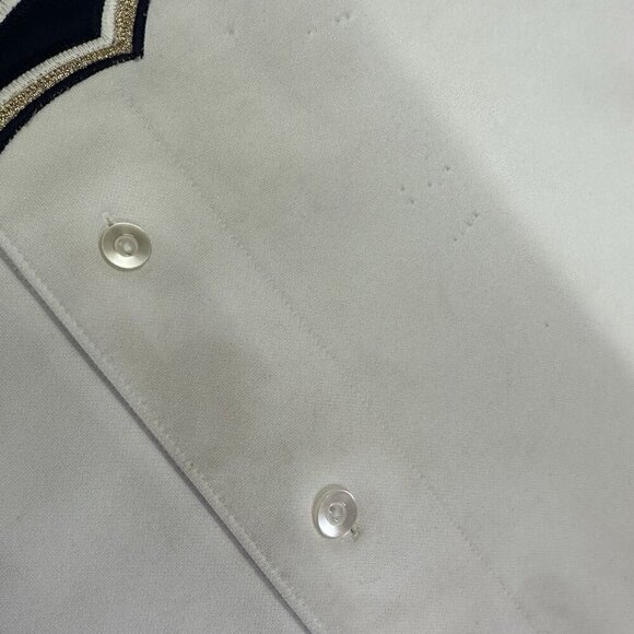 Milwaukee Brewers Majestic Jersey Blue White Gold Men's Size XXL White Blue Gold - Picture 4 of 7